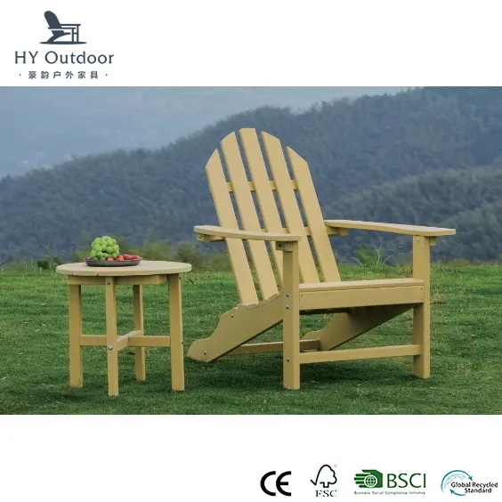 Cadeira Adirondack: um design clássico para lazer ao ar livre.
